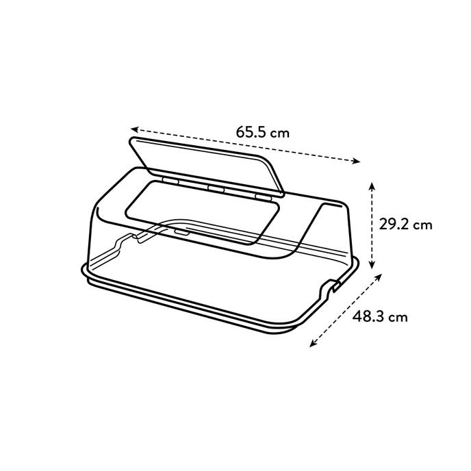 green basics grow garden kweekhuis l transparant